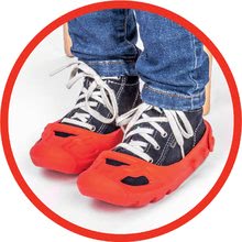 Bébitaxi tartozékok - Cipővédő huzat cipőre BIG 21-27 méret piros 12 hó-tól_5