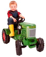 Voitures à pédales pour enfants - Tracteur à pédales Fendt Dieselross BIG vert_0