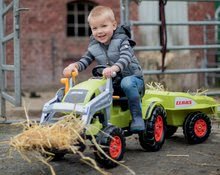 Dětská šlapací vozidla - Traktor na šlapání Claas Celtis BIG s vlečkou_0