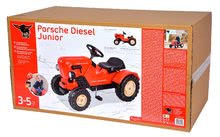 Veicoli a pedali per bambini - Trattore per pedalare Porsche Diesel Junior BIG rosso_7