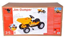 Veicoli a pedali per bambini - Trattore con ribaltabile Jim Dumper BIG con parti mobili, a pedali_0