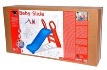 Rutschen für Kinder - Rutsche Baby BIG Länge 118 cm robust blau-rot_6