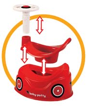 Töpfchen und Reduktionen für die Toilette - Töpfchen Autospielzeug  BIG mit Lenkrad und Hupe rot ab 18 Monaten_4