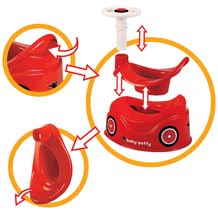 Töpfchen und Reduktionen für die Toilette - Töpfchen Autospielzeug  BIG mit Lenkrad und Hupe rot ab 18 Monaten_5