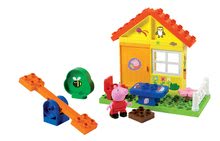 Stavebnice ako LEGO -  NA PREKLAD - Juego de construcción Peppa Pig en el jardín PlayBIG Bloxx BIG 1 figura con 29 piezas desde 1,5-5 años_1