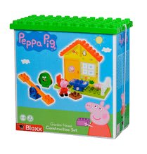 Stavebnice ako LEGO -  NA PREKLAD - Juego de construcción Peppa Pig en el jardín PlayBIG Bloxx BIG 1 figura con 29 piezas desde 1,5-5 años_0