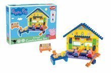 Jucării de construit BIG-Bloxx ca și lego - Joc de construit Peppa Pig la şcoală cu tabla înmulţirii PlayBIG Bloxx BIG cu 2 figurine 87 de piese_1