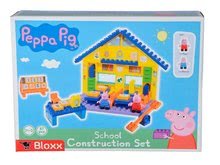 Stavebnice ako LEGO - Stavebnica Peppa Pig v škole s násobilkou PlayBIG Bloxx BIG s 2 figúrkami 87 dielov od 1,5-5 rokov_1