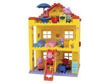 Stavebnice ako LEGO - Stavebnica Peppa Pig rodinka v domčeku PlayBIG Bloxx BIG so 4 figúrkami 107 dielov od 1,5-5 rokov_3