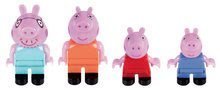 Építőjátékok BIG-Bloxx mint lego - Építőjáték Peppa Pig család a házikóban PlayBIG Bloxx BIG 4 figurával 107 részes_5