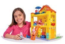 Stavebnice ako LEGO - Stavebnica Peppa Pig rodinka v domčeku PlayBIG Bloxx BIG so 4 figúrkami 107 dielov od 1,5-5 rokov_8