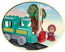 Slagalice BIG-Bloxx kao lego - Slagalica Maša i medvjed na željeznici PlayBIG Bloxx BIG s 1 figuricom 32 dijela od 1,5-5 godina starosti_0