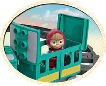 Stavebnice ako LEGO - Stavebnica Máša a medveď na železnici PlayBIG Bloxx BIG s 1 figúrkou 32 dielov od 1,5-5 rokov_1