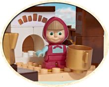 Klocki BIG-Bloxx jak lego  - Zestaw budowalny Masza i Niedźwiedź Niedźwiedzia łódź PlayBIG Bloxx BIG z 2 figurkami i 159 częściami od 1,5 do 5 lat_0