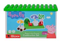 Klocki BIG-Bloxx jak lego  - Klocki Peppa Pig PlayBIG Bloxx BIG do lodów 20 części i 1 figurka od 1,5-5 lat_1