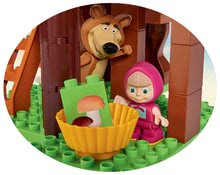 Jucării de construit BIG-Bloxx ca și lego - Joc de construit Maşa şi ursul Locuința în copac PlayBIG Bloxx cu 2 figurine şi cu 60 de piese_2
