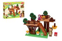 Stavebnice BIG-Bloxx jako lego - Stavebnice Máša a medvěd Bydlení na stromě Bloxx BIG PlayBIG s 2 figurkami a 60 dílů_3