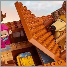 Kocke BIG-Bloxx kot lego - Kocke Maša in medved Medvedja ladja PlayBIG Bloxx BIG z 2 figuricama in 159 delčkov_0