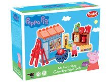 Jucării de construit BIG-Bloxx ca și lego - Joc de construit Peppa Pig în magazinul lui Mr. Fox PlayBIG Bloxx 29 de piese și 1 figurină_1