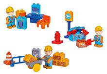 Stavebnice ako LEGO - Stavebnica Staviteľ Bob vodár s hydrantom PlayBIG Bloxx BIG 8-10 kusov od 24 mes_0