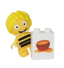 Jucării de construit BIG-Bloxx ca și lego - Joc de construit PlayBIG Bloxx albinuţa Maya cu miere 1 figurină 28 piese de la 24 luni_0