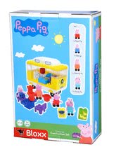Klocki BIG-Bloxx jak lego  - Zestaw klocków Peppa Pig Camper PlayBIG Bloxx BIG kemping z kamperem z 4 figurkami 54 elementów od 18 m-ca_1