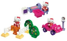 Stavebnice ako LEGO - Stavebnica PlayBIG Bloxx Starter Box BIG Hello Kitty na dostihoch s koníkom od 1,5-5 rokov_0