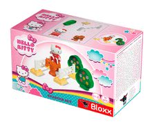 Klocki BIG-Bloxx jak lego  - Klocki PlayBIG Bloxx Starter Box BIG Hello Kitty na wyścigach konnych, od 18 m-ca_1