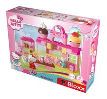 Klocki BIG-Bloxx jak lego  - Klocki PlayBIG Bloxx Bakery BIG Cześć Kitty w piekarni z przyjaciółką 82 części i 2 figurki od 1,5 do 5 lat_0