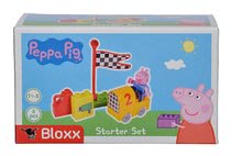 Építőjátékok BIG-Bloxx mint lego - Épitőjáték Peppa Pig Starter Sets PlayBIG Bloxx figurával az autóban 1,5-5 évesnek_0