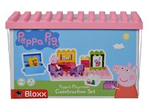 BIG-Bloxx Bausätze als Lego - Baukasten Peppa Pig Basic Sets II. PlayBIG Bloxx mit einer Figur in einem Raum ab 18 Monaten_1