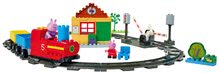 Jucării de construit BIG-Bloxx ca și lego - Joc de construit Peppa Pig Train Fun PlayBIG BLOXX cale ferată cu tren și căsuță cu 2 figurine de la 1,5-5 ani_2