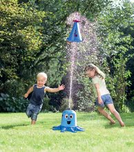 Rutschen mit Sandkasten - Set Rutsche Toboggan KS mit Wasser Smoby und Sandkasten mit Deckel mit einem Segel mit Tintenfisch und  Wasserdüse_2