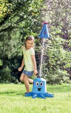 Rutschen mit Sandkasten - Set Rutsche Toboggan KS mit Wasser Smoby und Sandkasten mit Deckel mit einem Segel mit Tintenfisch und  Wasserdüse_5