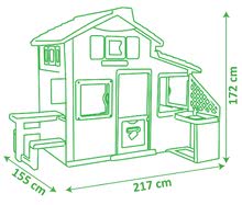 Domečky pro děti - Domeček Přátel Smoby s kuchyňkou a elektronickým zvonkem_10