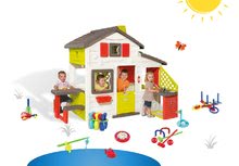 Spielhäuser Sets - Set Häuschen der Freunde von Smoby mit Küche und Klingel und ein Sportset mit 7 Spielen_22