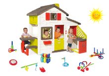 Spielhäuser Sets - Set Häuschen der Freunde von Smoby mit Küche und Klingel und ein Sportset mit 7 Spielen_21