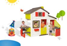 Spielhäuser Sets - Set Häuschen der Freunde von Smoby mit Küche und Klingel und Tintenfisch sprühen_19