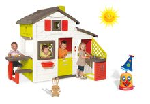 Spielhäuser Sets - Set Häuschen der Freunde von Smoby mit Küche und Klingel und Tintenfisch sprühen_18