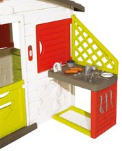 Căsuțe de grădină pentru copii  - Căsuţă Prieteni Smoby cu bucătărie, cu apă şi sonerie electronică_3