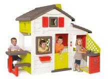 Căsuțe de grădină pentru copii  - Căsuţă Prieteni Smoby cu bucătărie, cu apă şi sonerie electronică_5