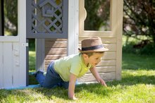 Kleine Spielhäuser für Kinder - Spielhaus der Freunde mit einer Küche in eleganten Farben Friends House Evo Playhouse Smoby erweiterbar_10