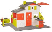 Spielhäuser Friends House Smoby - Häuschen Neo Friends House DeLuxe Smoby mit Abendbeleuchtung und zwei Eingängen zu zwei Küchen_0