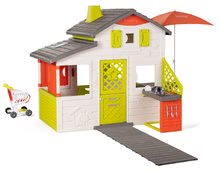 Case Friends House Smoby - Casetta Neo Friends House DeLuxe Smoby con negozio e cucina da giardino con posti a sedere_0