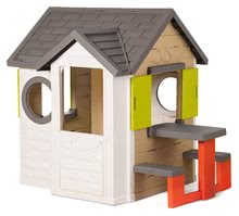 Kućice za djecu - Kućica My House Smoby sa stolom i punim vratima_2