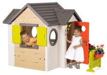 Domki dla dzieci - Dom My House Smoby z ogródkiem i pełnymi drzwiami i dzwonkiem od 24 miesięcy_3