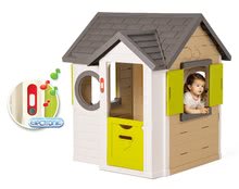 Căsuțe de grădină pentru copii  - Căsuța My Neo House DeLuxe Smoby cu sonerie electronică pentru ușă_12