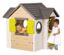 Domečky s houpačkou - Set domeček My House se zvonkem Smoby a houpačka Portique s kovovou konstrukcí 180 cm od 24 měsíců_3