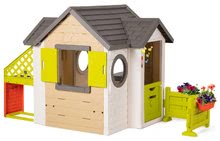 Spielhäuser mit Schaukel - Häuschen My Neo House DeLuxe Smoby mit Aufbaulösung und Schaukel_1