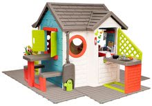 Kućice za djecu - Kućica s vrtnim restoranom Chef House DeLuxe Smoby s podlogom i komplet rješenjem nadgradnje_1